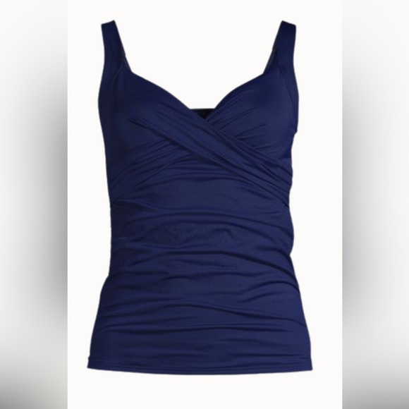 Lands’ End tankini swim top - size 14 - Picture 1 of 9